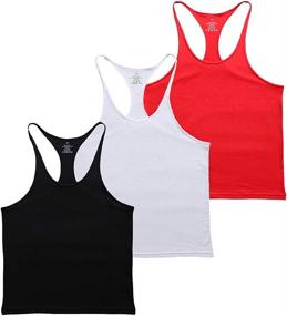 img 4 attached to MUSCLE ALIVE Bodybuilding Stringer Cotton Sports & Fitness for Other Sports