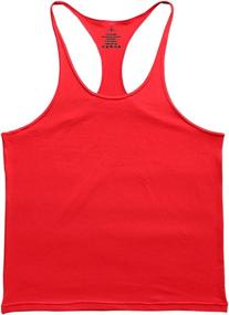 img 1 attached to MUSCLE ALIVE Bodybuilding Stringer Cotton Sports & Fitness for Other Sports