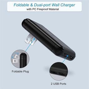 img 3 attached to OKRAY Foldable Portable Charging Compatible Portable Audio & Video