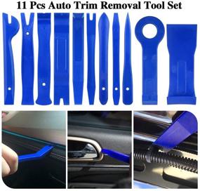 img 1 attached to Amorka 112Pcs Trim Removal Tool Kit - Fastener Removal Set with Storage Bag, Blue
