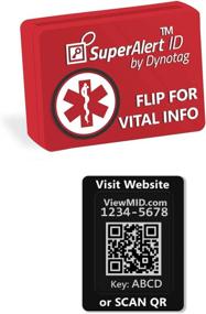 img 4 attached to 🚨 Dynotag SuperAlert: Lifetime Silicone Health & Safety Products for Emergency Response