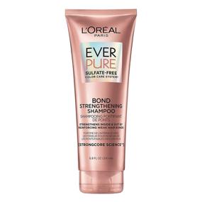 img 4 attached to 🌿 Шампунь L'Oreal Paris EverPure Bonding - без сульфатов, укрепляющая формула, укрепляет слабые волосы, веганский - 6.8 жидких унций.