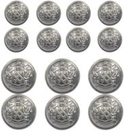 piece metal blazer button set sewing and sewing notions & supplies logo