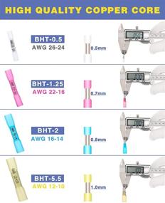 img 3 attached to Haisstronica Connectors: The Ultimate Insulated Waterproof Electrical Gauge Solution