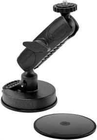 img 4 attached to 🚗 Arkon Sticky Suction Windshield or Dash Car Mounting Pedestal for Arkon Smartphone and Tablet Holders: Secure Device Docking Solution on-the-Go