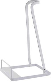 img 4 attached to 🔍 Floor Stand Organizer for Dyson V6 V7 V8 V10 Handheld and Canister Vacuums - Steel Support Rack for Lightweight Warehouse Storage (White)