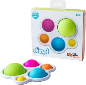 img 2 attached to Dimpl Brand Baby Toy: Unleash 👶 Your Child's Creativity with Fat Brain Toys