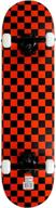 🛹 black krown rookie skateboard checker logo