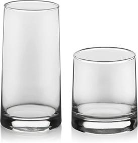 img 2 attached to 🍹 Libbey Cabos 16-Piece Tumbler Set for Serving Rocks