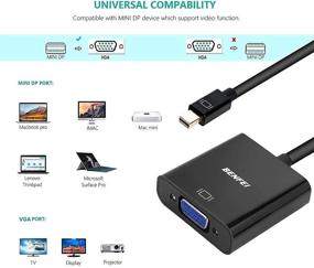 img 3 attached to 💻 Benfei DisplayPort Adapter - Thunderbolt Compatible for SurfacePro