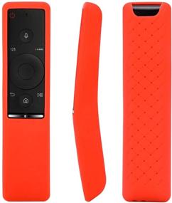 img 3 attached to 📺 Rukoy Protective Case Cover for Samsung Smart TV Remote Controller BN59 Series - Secure, Kids-Friendly, Non-Slip Shockproof with Hand Strap