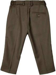 img 2 attached to Boys' Clothing: Spring Notion Classic Front Dress Pants