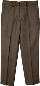 img 3 attached to Boys' Clothing: Spring Notion Classic Front Dress Pants