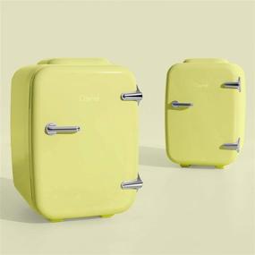 img 3 attached to 🌡️ CAYNEL Portable Thermoelectric Mini Fridge - 4L Cooler and Warmer for Skincare, Travel-Friendly Eco-Friendly Beauty Fridge for Foods, Cosmetics, Medications, Breast Milk, Home and Travel Use