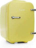 🌡️ caynel portable thermoelectric mini fridge - 4l cooler and warmer for skincare, travel-friendly eco-friendly beauty fridge for foods, cosmetics, medications, breast milk, home and travel use логотип