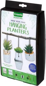 img 2 attached to 🖍️ Crayola DIY Hanging Planter Kit: Personalize Your Own Unique Gift for Mom - 14-Piece Set