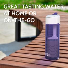 img 2 attached to 🚰 BPA-Free Plastic Astrea ONE Premium Filtering Water Bottle - 23 Oz, NSF/ANSI 42, 53, 401 Certified