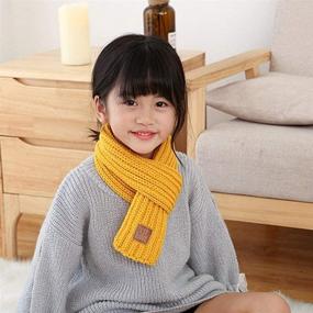 img 3 attached to Зимние модные аксессуары Sherry для маленьких девочек и модные шарфы
