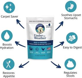 img 2 attached to 🐶 Under the Weather Pets: Easy-to-Digest Bland Dog Food for Sick Dogs with Sensitive Stomachs - Electrolytes, Gluten-Free, All Natural, Freeze Dried 100% Human Grade Meat