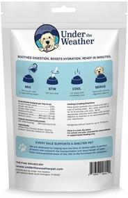 img 3 attached to 🐶 Under the Weather Pets: Easy-to-Digest Bland Dog Food for Sick Dogs with Sensitive Stomachs - Electrolytes, Gluten-Free, All Natural, Freeze Dried 100% Human Grade Meat