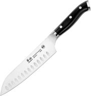 cangshan d series 59168 - top-rated 7-inch german steel forged santoku knife logo