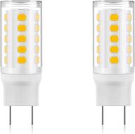 🔆 energy-efficient makergroup g8 led bulbs - ideal 120v halogen replacements for under counter and cabinet lights - warm white 2700k-3000k - 2-pack логотип