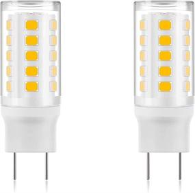 img 4 attached to 🔆 Energy-efficient Makergroup G8 LED Bulbs - Ideal 120V Halogen Replacements for Under Counter and Cabinet Lights - Warm White 2700K-3000K - 2-Pack