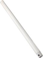 🌀 minka-aire 18 inch ceiling fan downrod - white - enhance air circulation and style with dr518-44 логотип