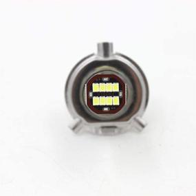 img 3 attached to 💡 Мощная лампа H4 LED 6V 56 SMD: Обновите фару вашего мотоцикла с помощью набора для преобразования на 10W 800LM 6000K, белого света с высоким/низким режимами