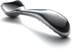 img 4 attached to 🍨 Midnight Scoop Stainless Steel Ice Cream Scooper - Ergonomic Spade for Firm Ice Cream - Dishwasher Safe Frozen Treat Tool