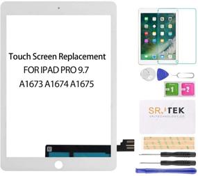img 4 attached to 🔧 SRJTEK iPad Pro 9.7 Touch Screen Replacement Kit - White, Not LCD! Touch Digitizer,Glass Repair Parts - Compatible with iPad Pro 9.7 2016 A1673 A1674 A1675