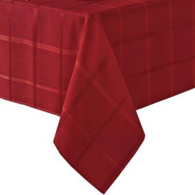 img 1 attached to 🌺 Polyester Poinsettia Newbridge Christmas Tablecloth