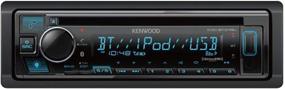 img 3 attached to 🎧 Наслаждайтесь идеальным звуком в автомобиле с Kenwood KDC-BT378U Bluetooth автомобильным стереоприемником: CD-плеером, готовым к SiriusXM.