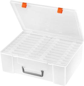 img 2 attached to 📷 Barhon Extra Large 4 x 6 Photo Storage Boxes: The Ultimate Solution for Organizing 1800 Pictures and More