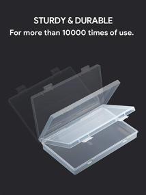 img 1 attached to 📷 Barhon Extra Large 4 x 6 Photo Storage Boxes: The Ultimate Solution for Organizing 1800 Pictures and More