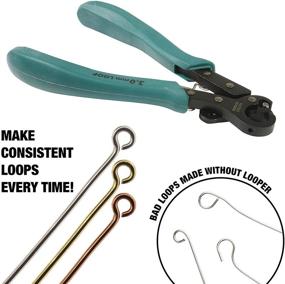 img 3 attached to 🔧 1-Step Looping Pliers by The Beadsmith - Efficiently Craft Rosaries, Earrings, Bracelets, Necklaces, and Wire Jewelry with Consistent Loops in One Easy Step using 3mm, 24-18g Craft Wire