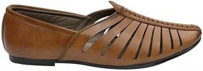 img 2 attached to 👞 Breathable Comfort Sherwani Shoes for Men - Step Style