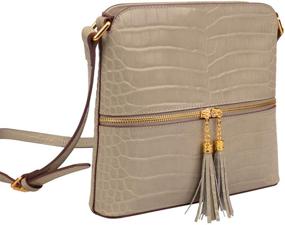 img 3 attached to Ainifeel Genuine Leather Crossbody Leather Women's Handbags & Wallets and Crossbody Bags