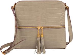 img 4 attached to Ainifeel Genuine Leather Crossbody Leather Women's Handbags & Wallets and Crossbody Bags