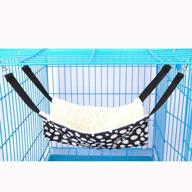 🐾 convenient and cozy pet cage hammock: perfect for cats, ferrets, rats, rabbits, and small dogs logo