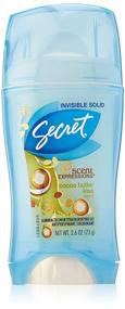 img 3 attached to 🌻 Pack of 2 Secret Classic Cocoa Butter Anti-Perspirant Deodorant - 2.60 oz