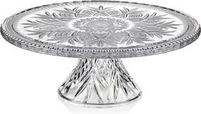 img 2 attached to Godinger DUBLIN PLATE Clear Plate: Elegant and Versatile Dishware for Any Occasion