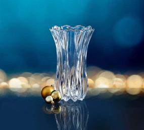 img 2 attached to 🌸 Mikasa Blossom Crystal Vase: A Timeless Symbol of Celebration, 12-Inch Elegance