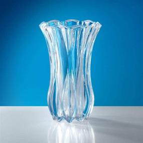 img 1 attached to 🌸 Mikasa Blossom Crystal Vase: A Timeless Symbol of Celebration, 12-Inch Elegance