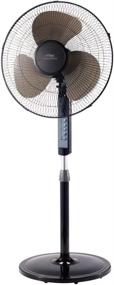 img 2 attached to Lakewood LSF1610BR-BM 16-inch Stand Fan with Remote Control in Black