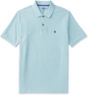 izod advantage performance solid polo: stylish men's shirt for enhanced comfort and style logo