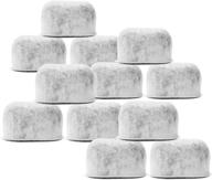 housewares solutions pack of 12 replacement charcoal water filters for cuisinart coffee machines - compatible with both newer & older models logo