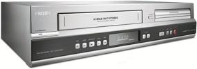 img 1 attached to 📼 Philips 1080p Upscaling DVDR/VCR Combo with Built-In Tuner - Model DVDR3545V/37