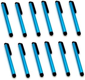 img 1 attached to 🖊️ High-Quality ASC 12 x Stylus Pen Set for iPhone 7, Samsung, iPad, iPod, and Touch Screen Devices - 4 Inch Length - Pack of 12