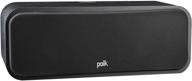 🔊 polk audio signature series s30 center channel speaker: immersive surround sound with power port technology, detachable magnetic grille | black logo